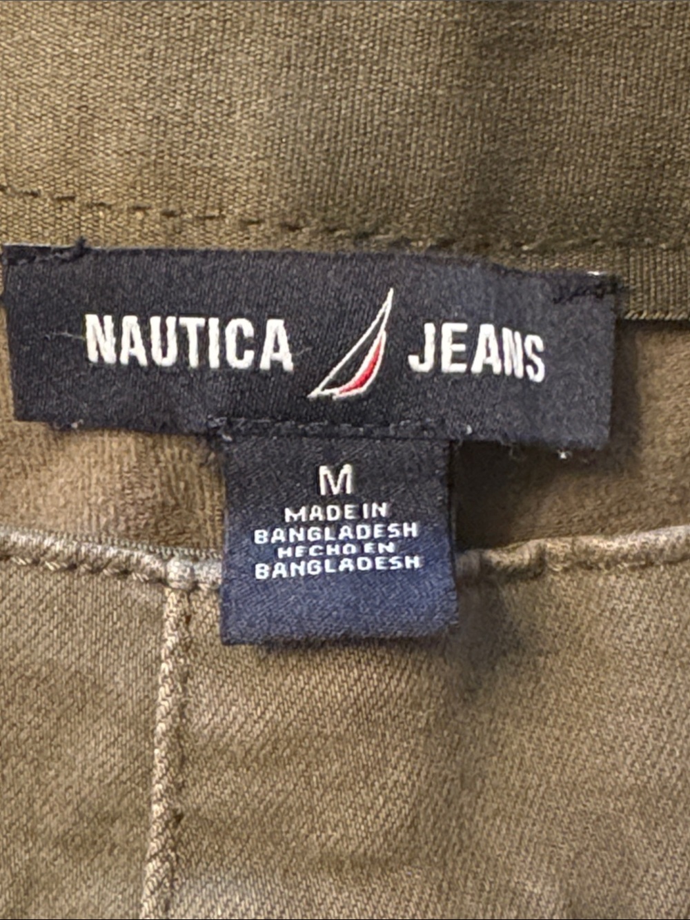 Nautica Olive Green Women's Everyday Utility Shorts - Picture 2 of 4